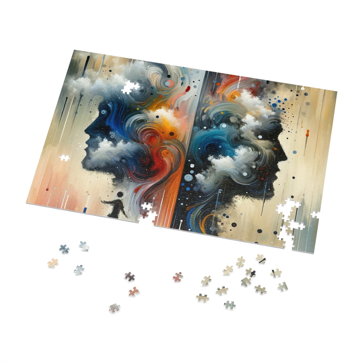 Connected Isolation Paradox Jigsaw Puzzle (30, 110, 252, 500,1000-Piece)