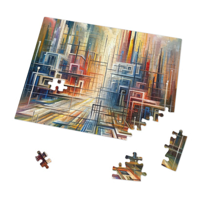 Urban Flow Interconnectedness Jigsaw Puzzle (30, 110, 252, 500,1000-Piece)