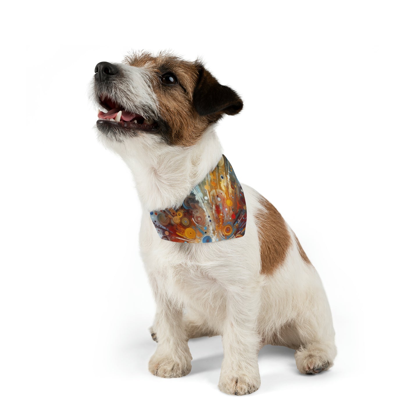 Desire Visualization Tachism Pet Bandana Collar