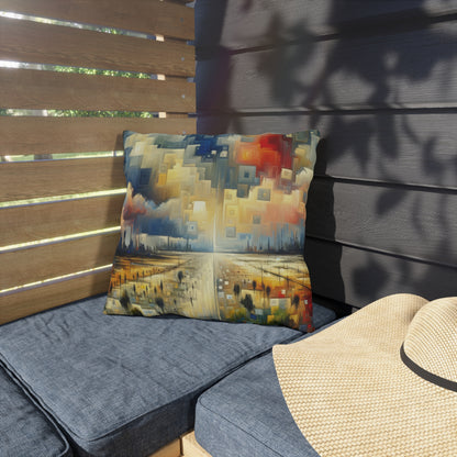 Earnest Gathering Rainwater Outdoor Pillows
