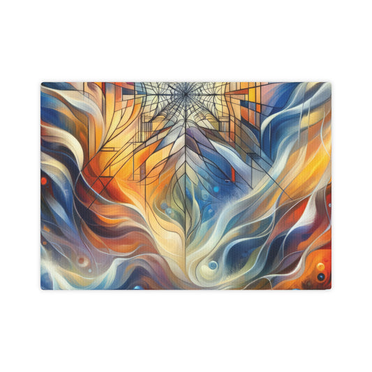 Weaving Renewal Web Canvas Photo Tile