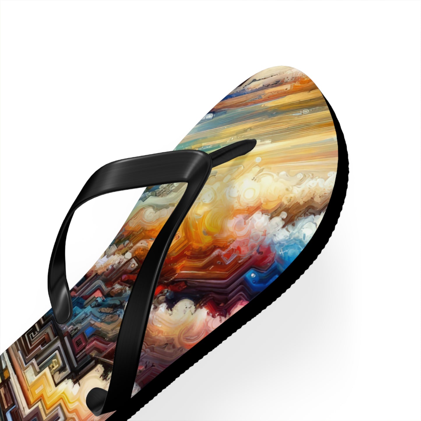 Transformative Tapestry Ascent Flip Flops