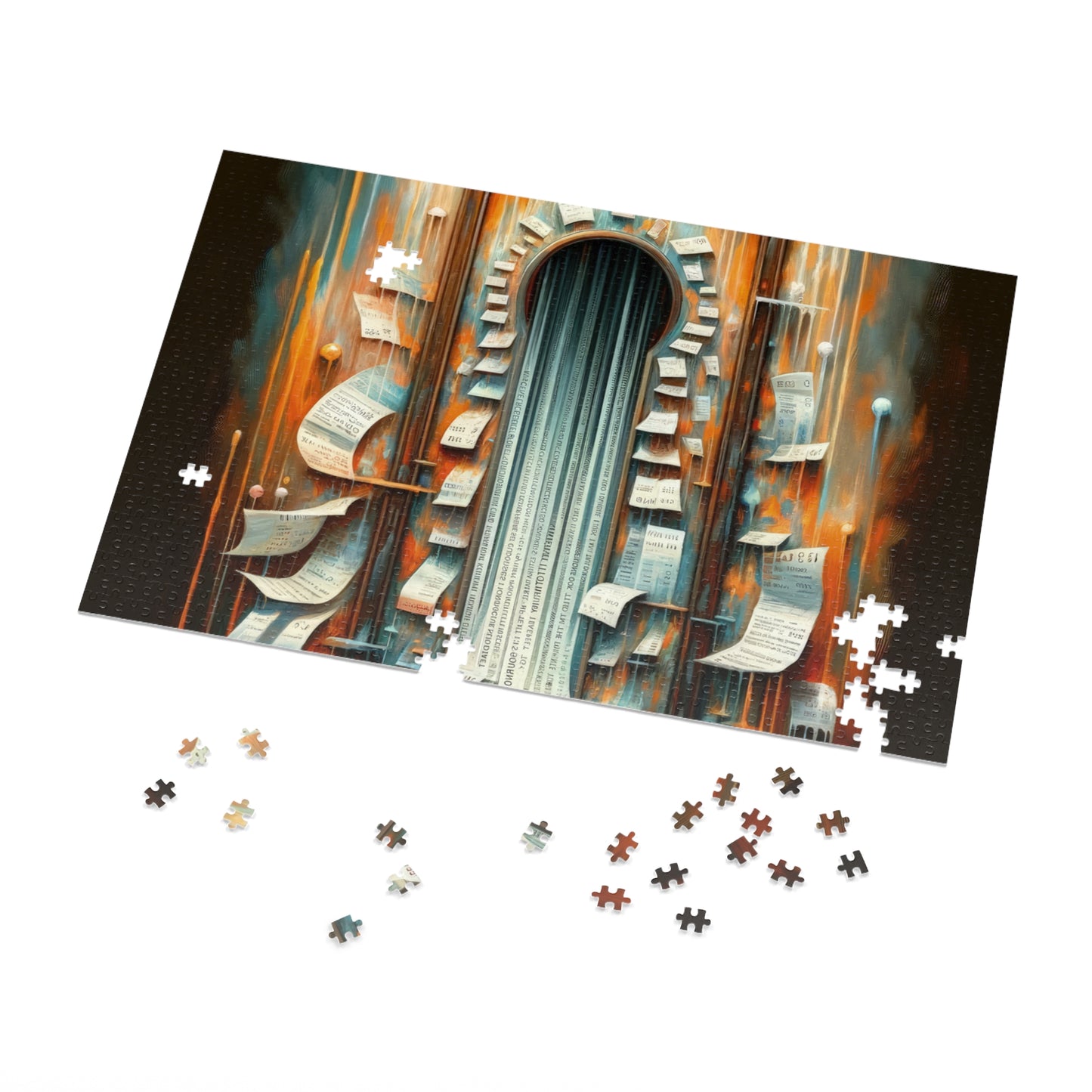 Illuminated Truths Mirror Jigsaw Puzzle (30, 110, 252, 500,1000-Piece)
