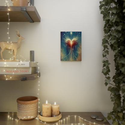 Transcendent Connection Beauty Canvas Photo Tile