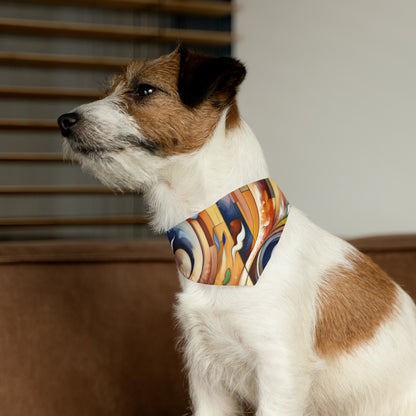 Companionable Lightness Journey Pet Bandana Collar