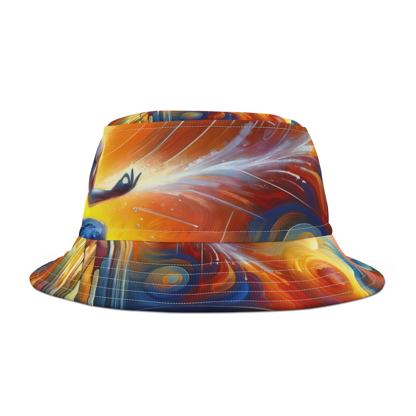 Techno Spiritual Synthesis Bucket Hat (AOP)