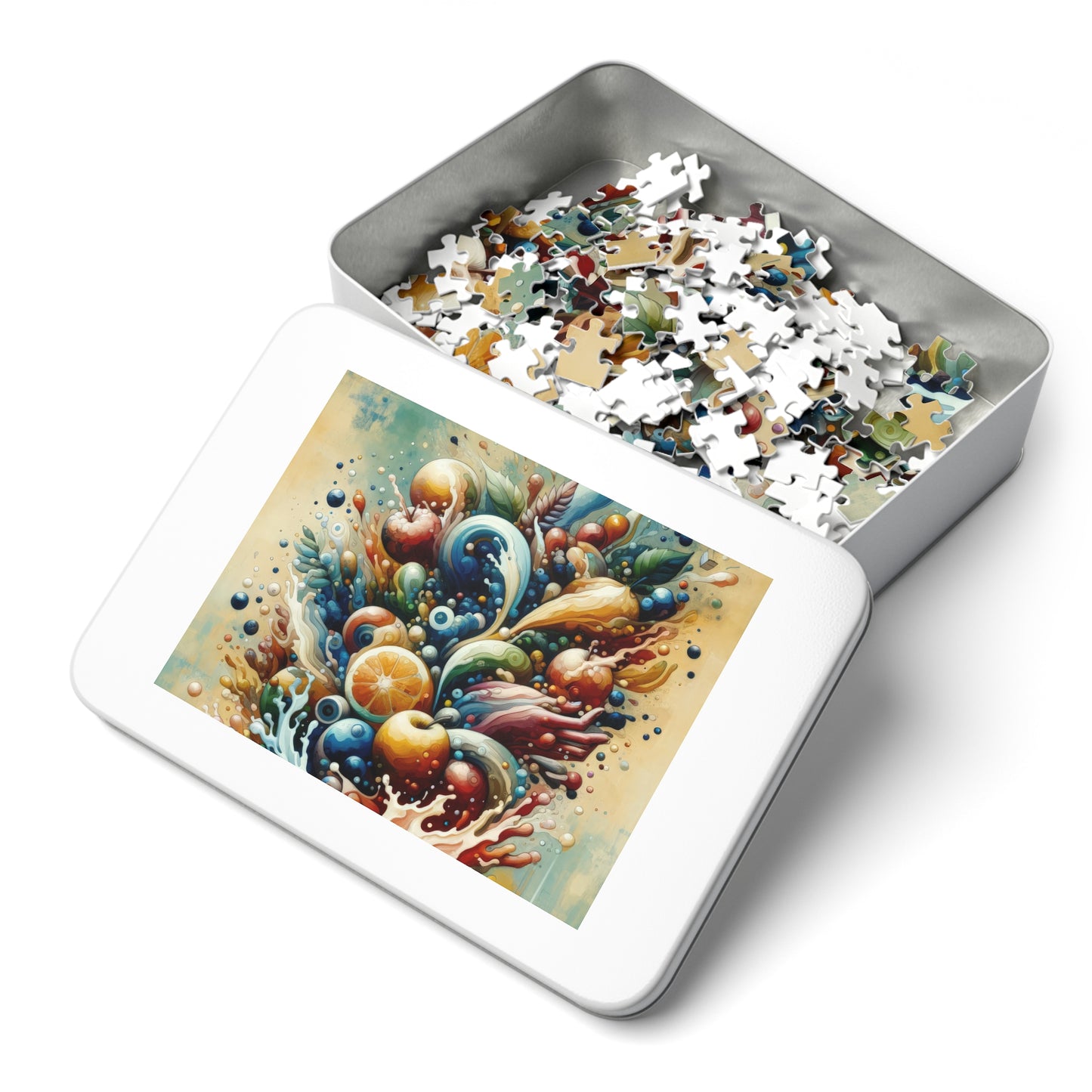 Nourishing Tachism Symphony Jigsaw Puzzle (30, 110, 252, 500,1000-Piece)