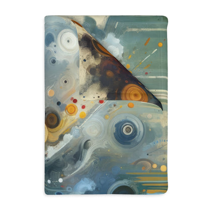 Desire Visualization Tachism Velveteen Microfiber Blanket (Two-sided print)