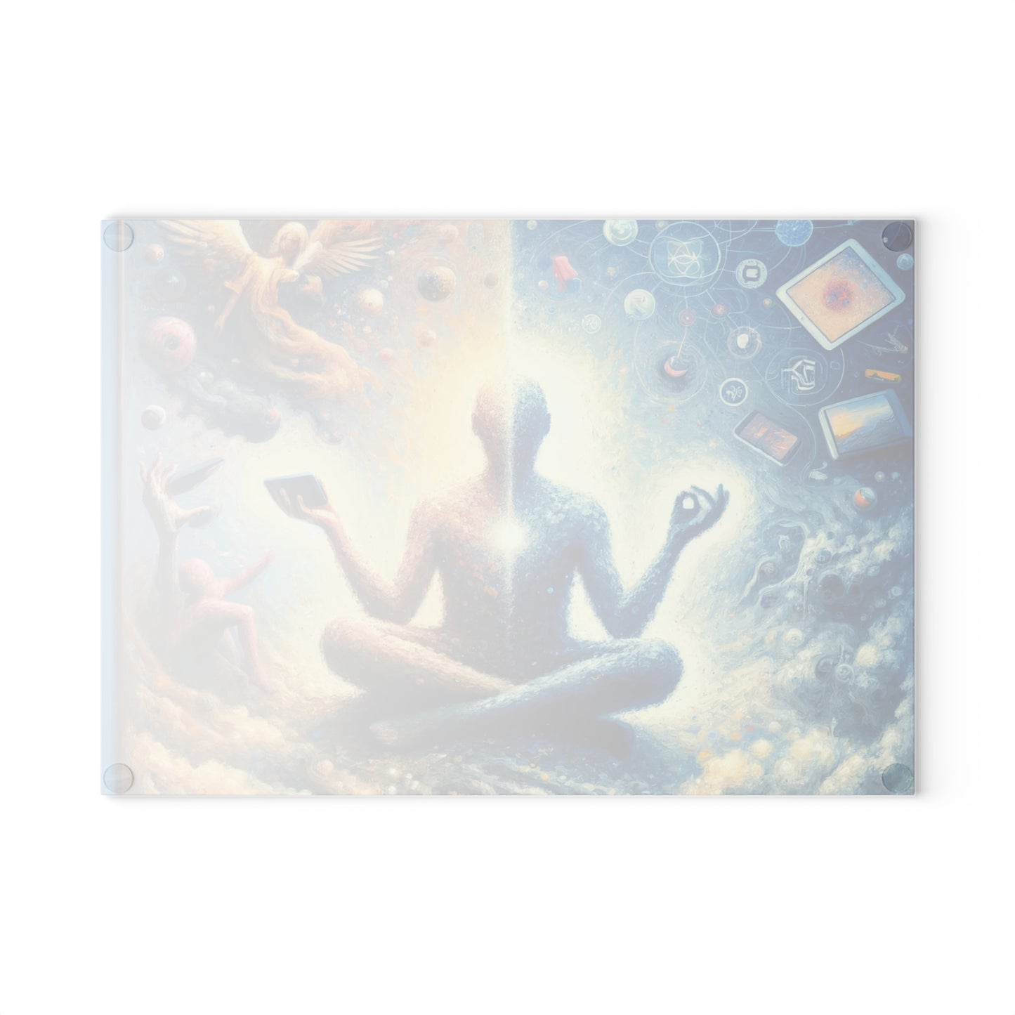 Spiritual Choice Transcendence Glass Cutting Board