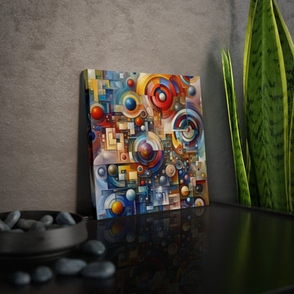 Coexistence Harmony Code Canvas Photo Tile