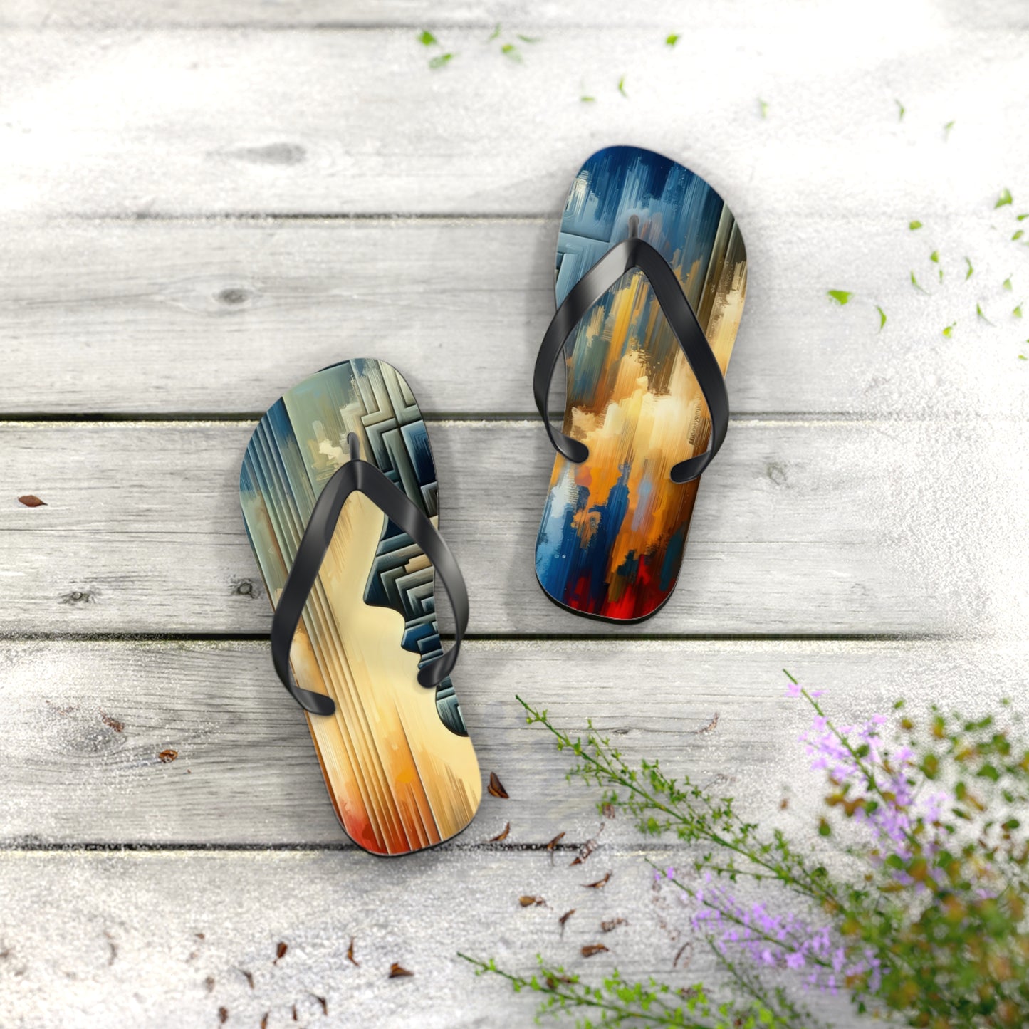 Abstract Geometric Boundaries Flip Flops
