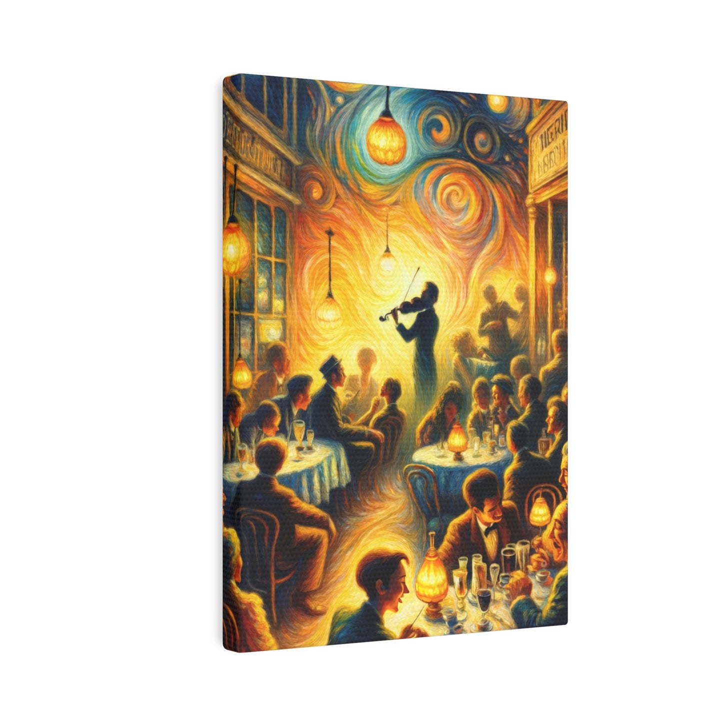 Bistro Emotive Entry Canvas Photo Tile
