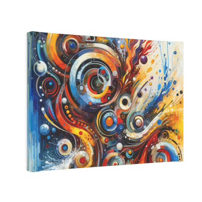 Harmonic Abstract Synergy Canvas Photo Tile