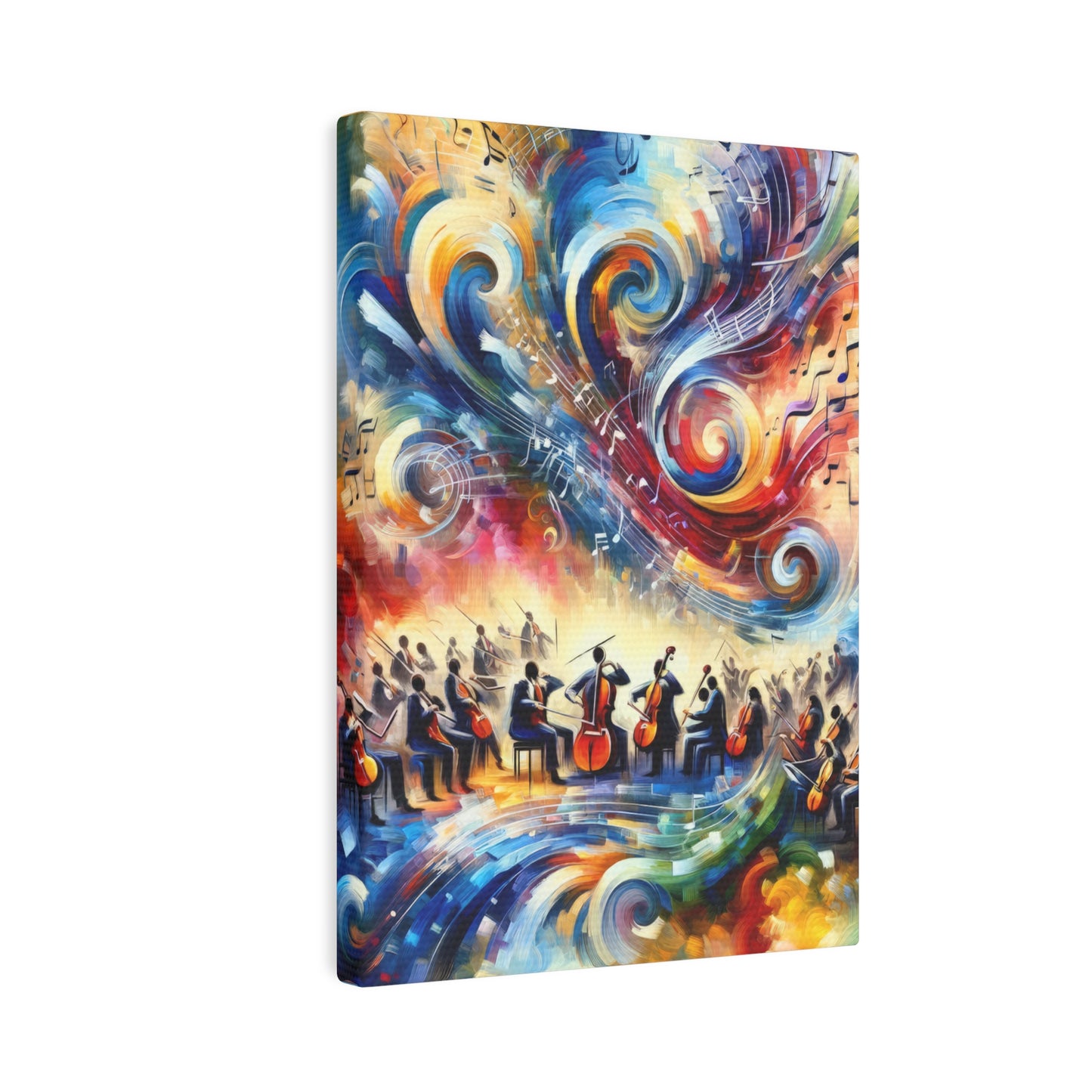 Vibrant Maestro Symphony Canvas Photo Tile