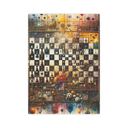 Cosmic Chess Integration Canvas Photo Tile