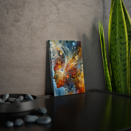 Desire Visualization Tachism Canvas Photo Tile