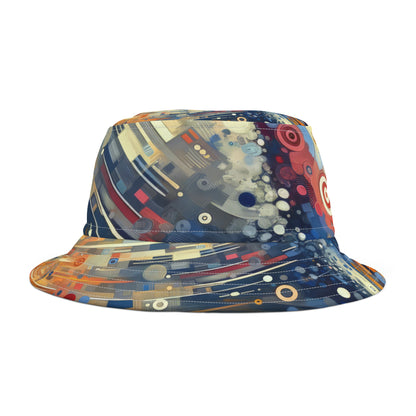 Digital Gratitude Nod Bucket Hat (AOP)