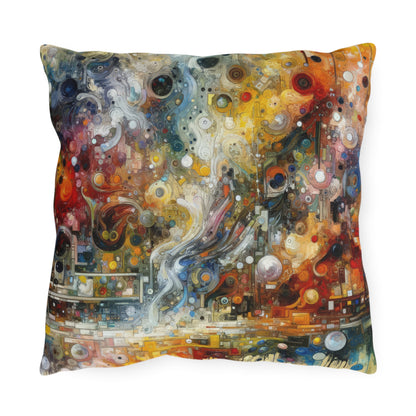 Perception Mosaic Abstract Outdoor Pillows