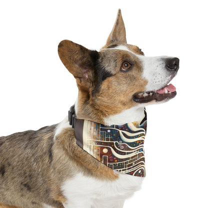 Syncing Silicon Spirituality Pet Bandana Collar