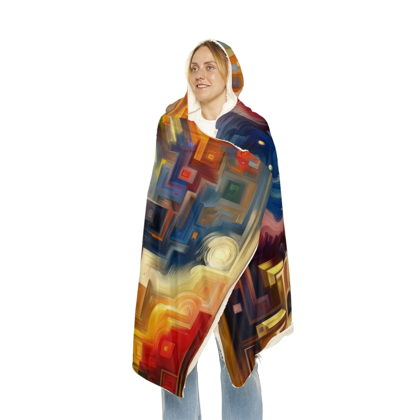 Abundant Resources Burst Snuggle Blanket