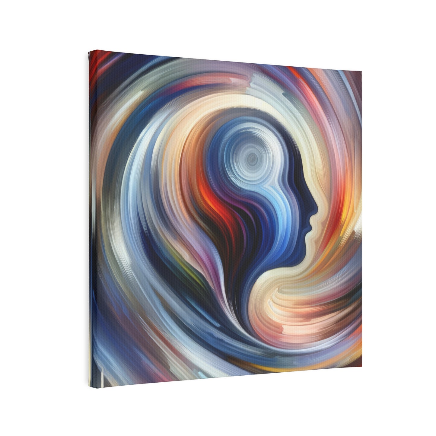 Harmonious Mindset Abstract Canvas Photo Tile