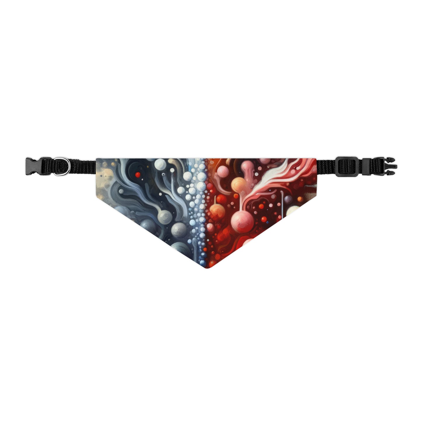 Symbiotic Exchange Abstract Pet Bandana Collar