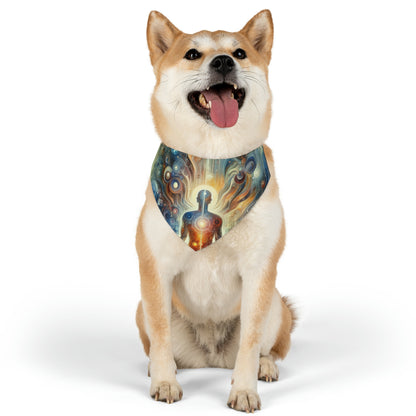 Technological Spiritual Synthesis Pet Bandana Collar