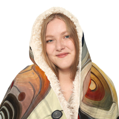 Mindful Tachism Engagement Snuggle Blanket