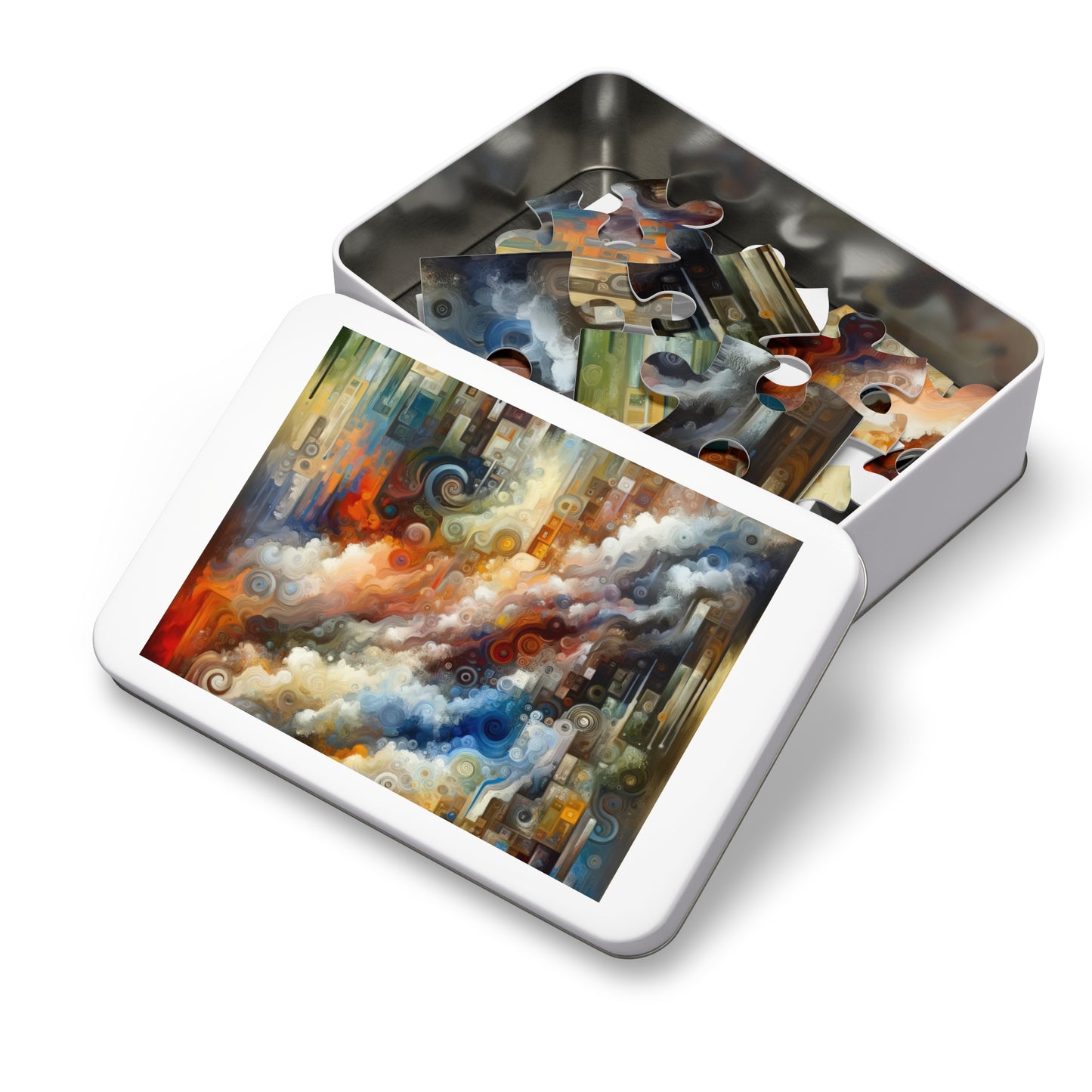 Tachist Unity Diversity Jigsaw Puzzle (30, 110, 252, 500,1000-Piece)
