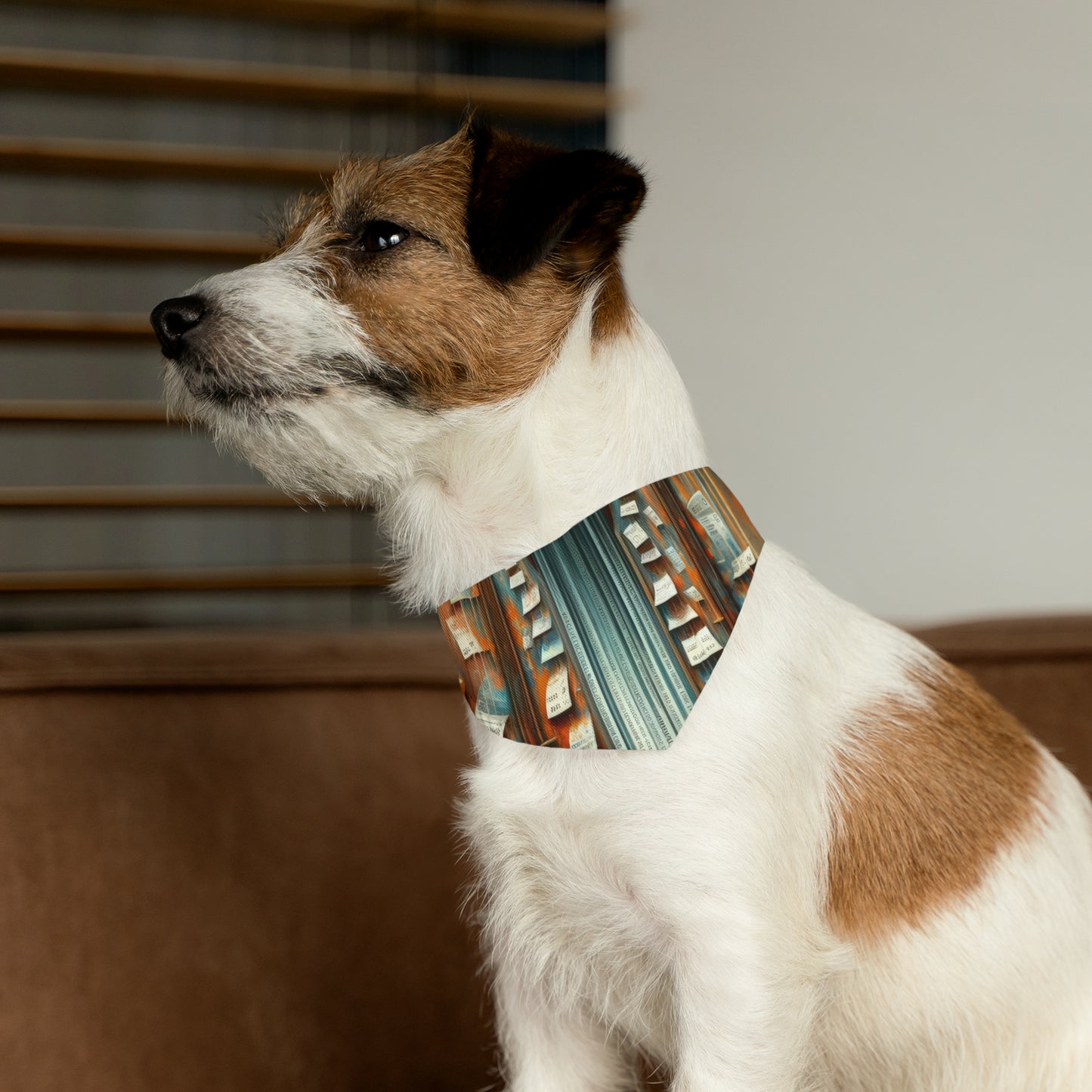 Illuminated Truths Mirror Pet Bandana Collar