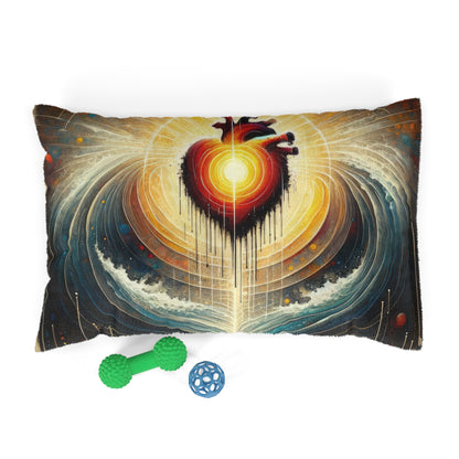 Awakened Heart Waves Pet Bed