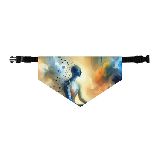 Resonance Abstract Healing Pet Bandana Collar