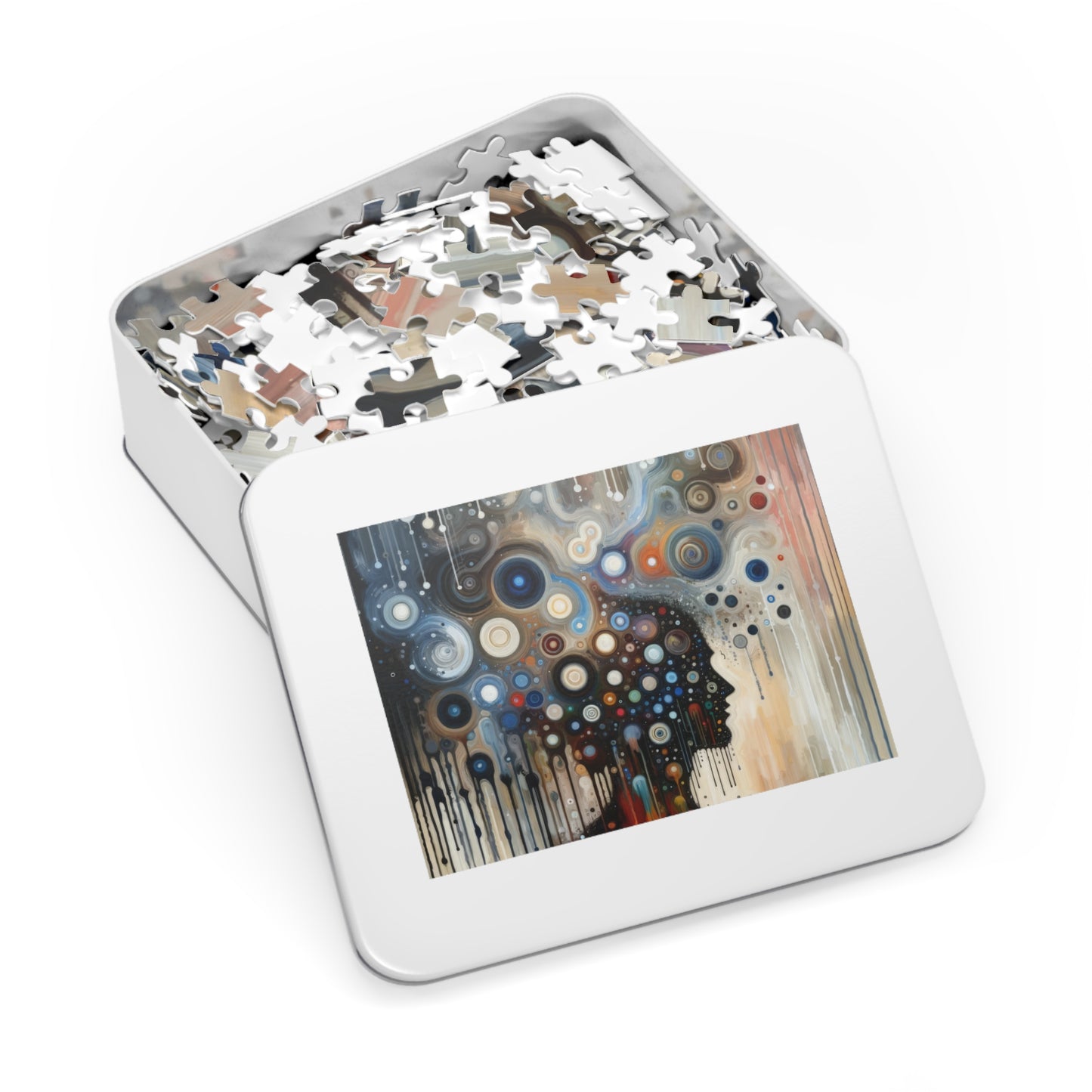 Universal Personal Tachism Jigsaw Puzzle (30, 110, 252, 500,1000-Piece)