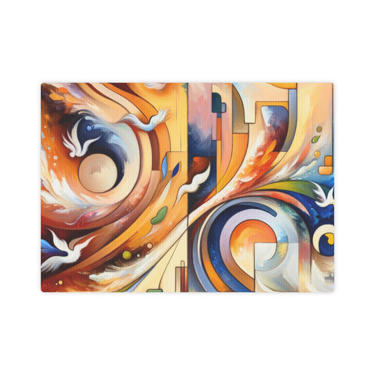 Companionable Lightness Journey Canvas Photo Tile