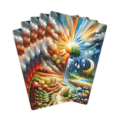 Sunshine Harvest Journey Poker Cards