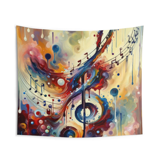 Harmonizing Melody Life Indoor Wall Tapestries