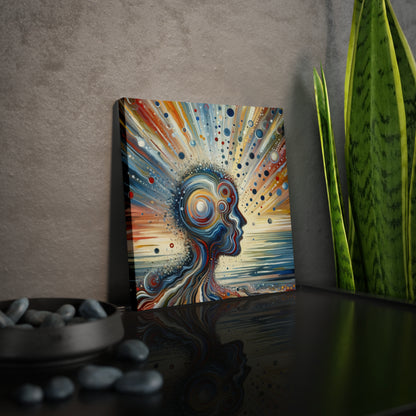Conscious Ripple Influence Canvas Photo Tile