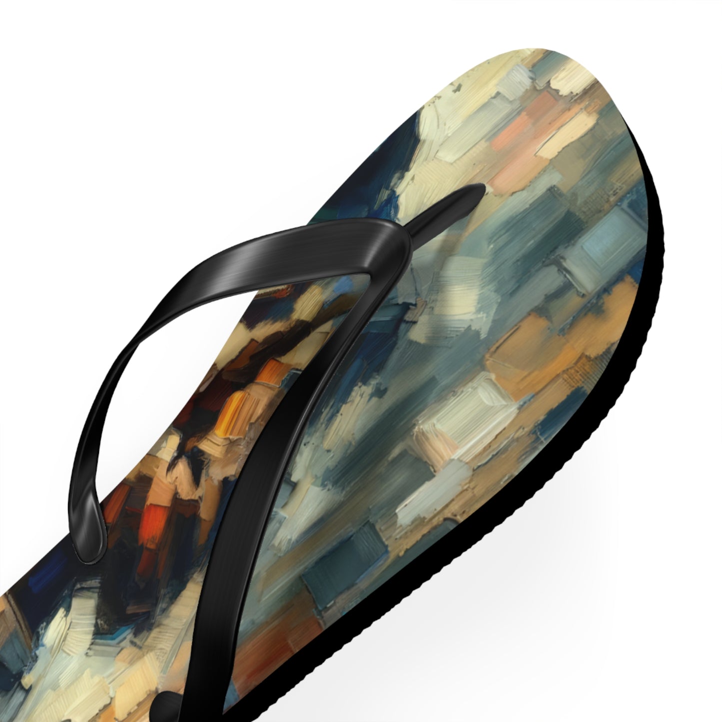 Urban Tachism Encounter Flip Flops