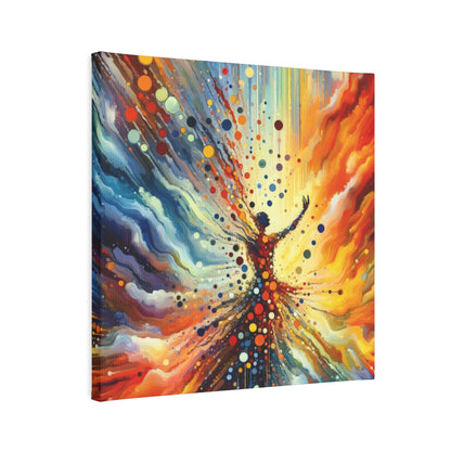 Vibrant Growth Symphony Canvas Photo Tile