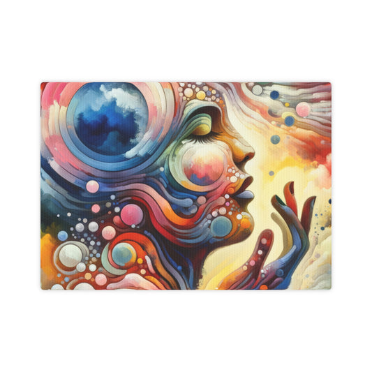 Mindful Melody Harmony Canvas Photo Tile