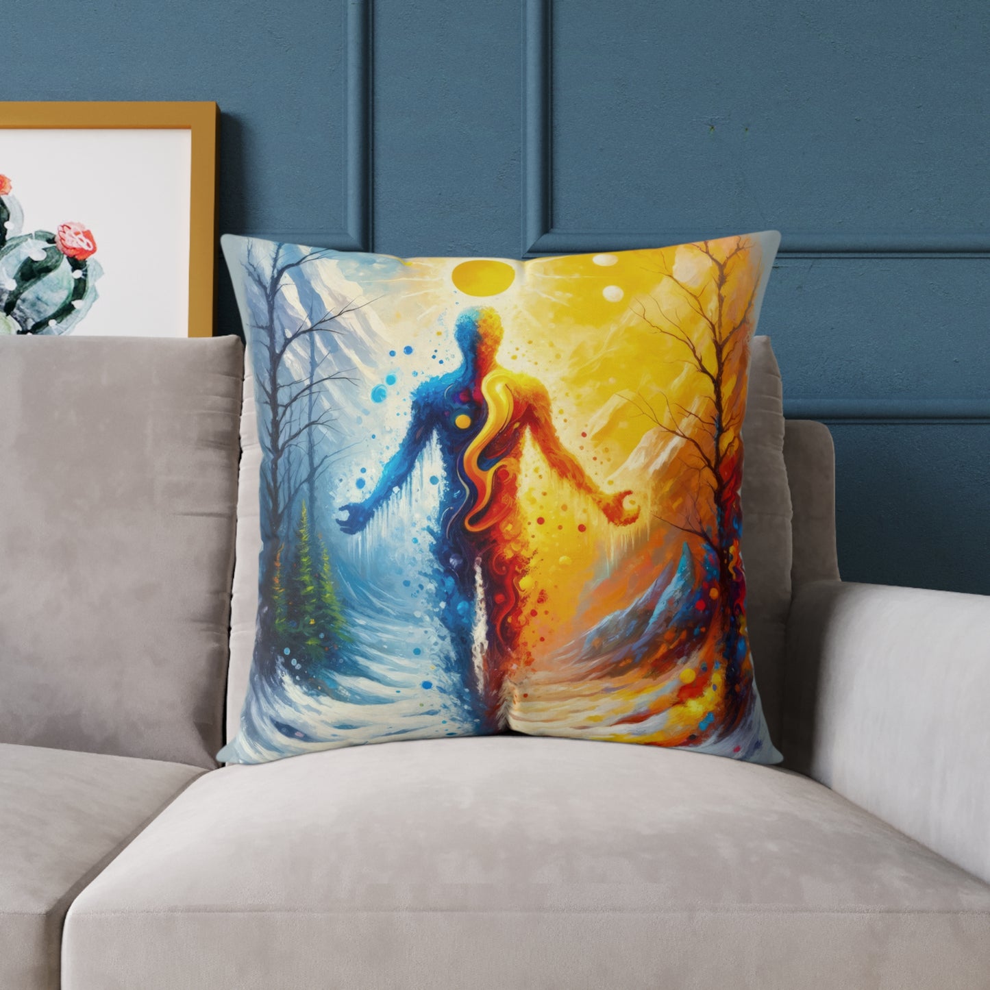 Invincible Summer Discovery Spun Polyester Pillow