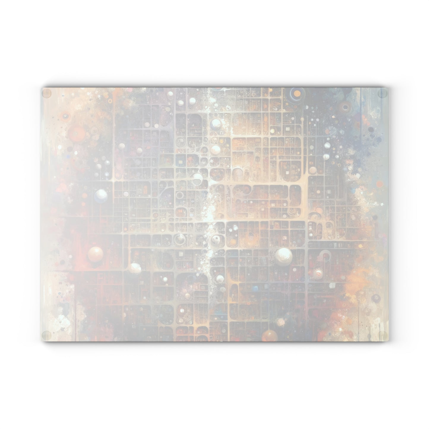 Integral Harmony Existence Glass Cutting Board