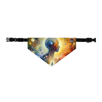 Reflective Oneness Healing Pet Bandana Collar