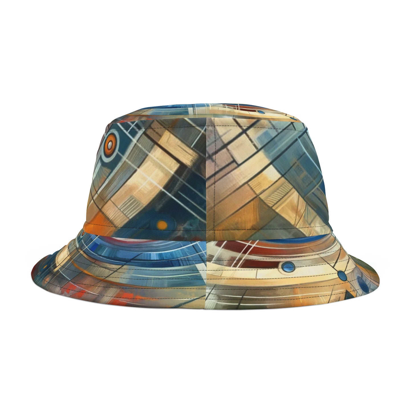 Techno Heart Harmony Bucket Hat (AOP)