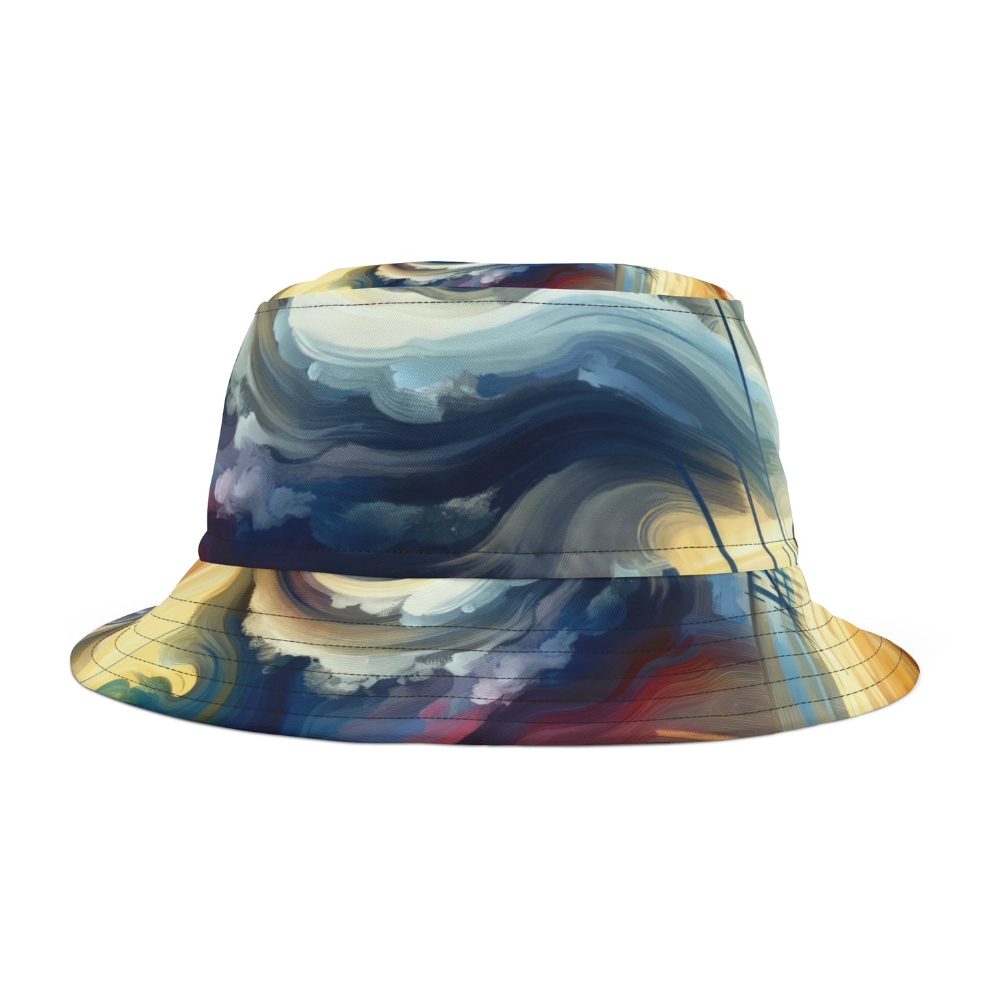 Conscious Bridge Tachism Bucket Hat (AOP)