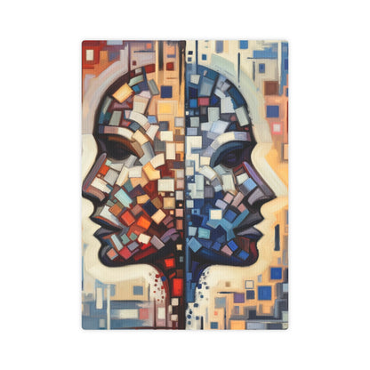 Identity Tachism Intersection Canvas Photo Tile