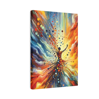 Vibrant Growth Symphony Canvas Photo Tile