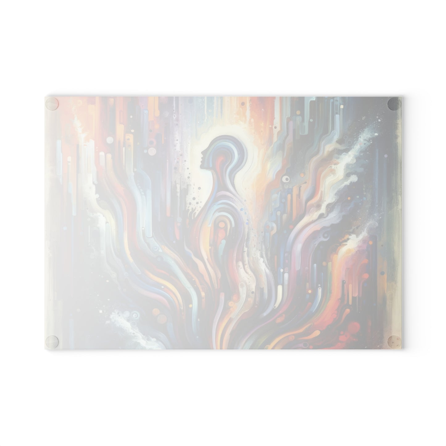 Threshold Collective Consciousness Glass Cutting Board