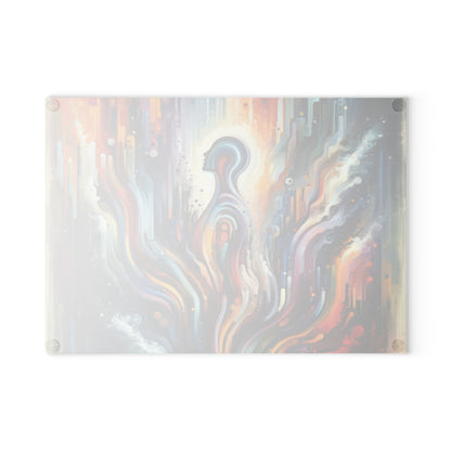 Threshold Collective Consciousness Glass Cutting Board