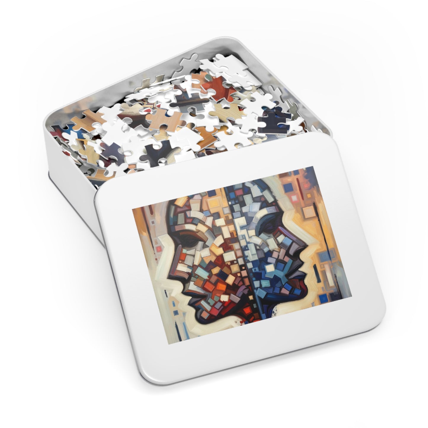 Identity Tachism Intersection Jigsaw Puzzle (30, 110, 252, 500,1000-Piece)